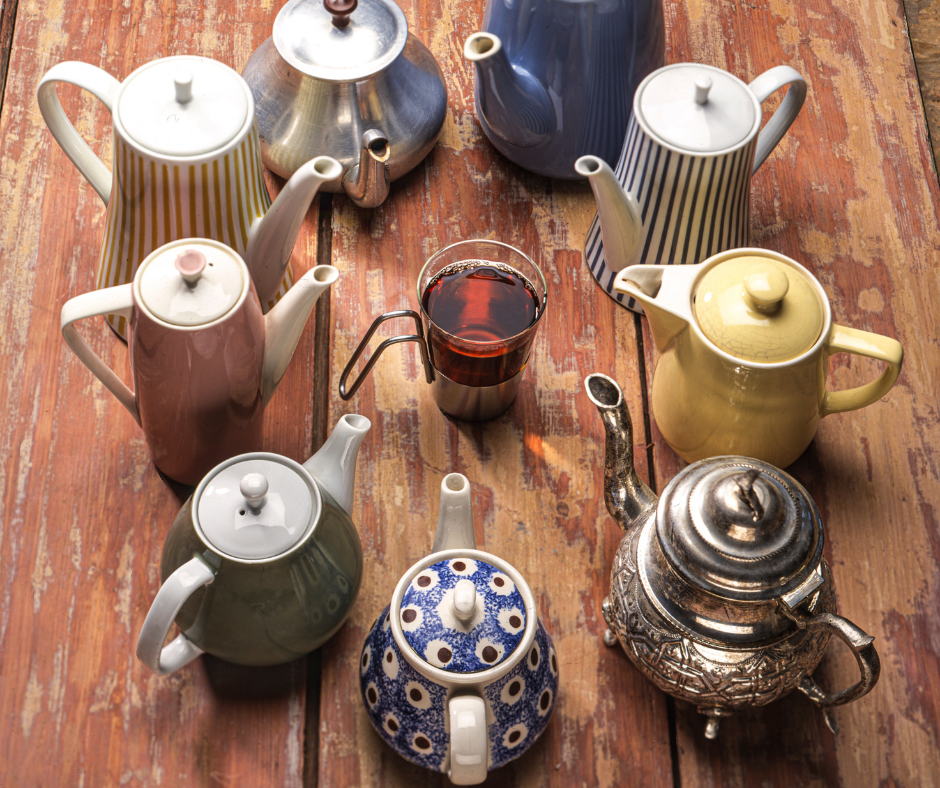Teapots for loose leaf tea