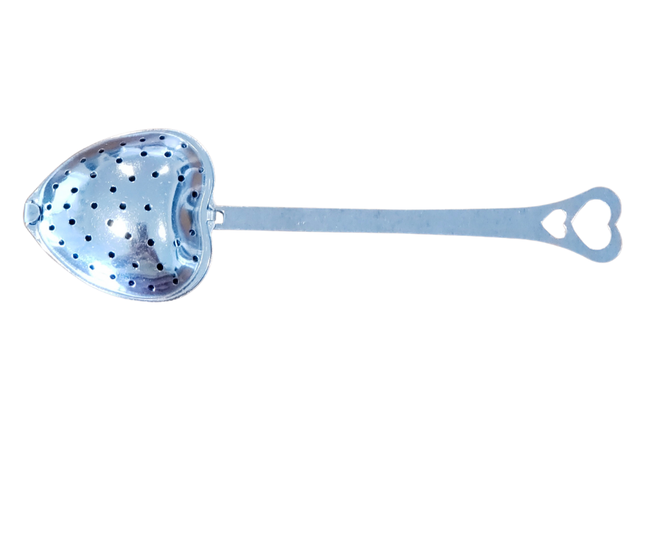 'Tea Time' heart shaped tea infuser