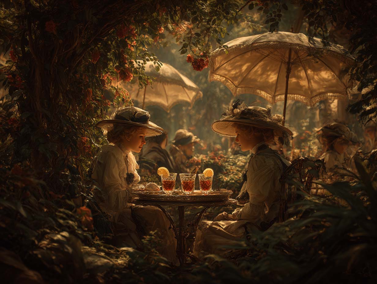 Iced Elegance: Lady Harriet’s Summer Iced Tea