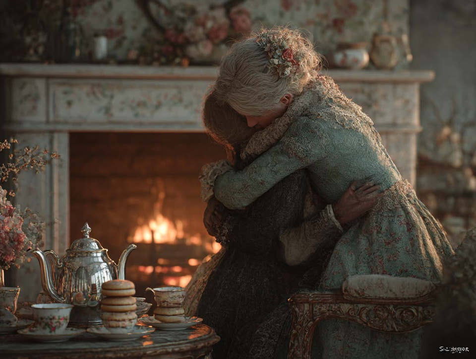 On the Comfort of a Mother’s Embrace- The Science of Hugs and Tea