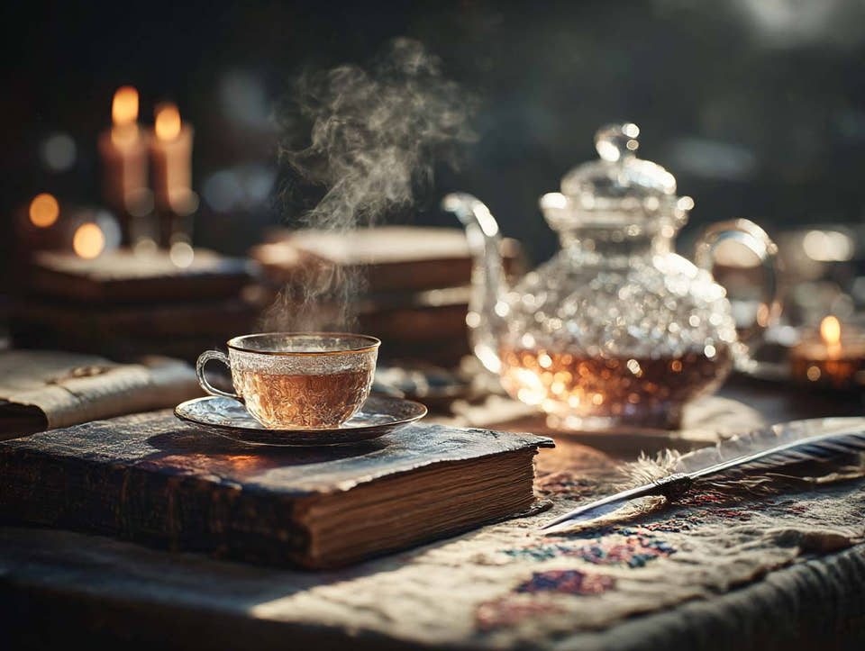 Stories by the Fire — Tea & the Art of Storytelling