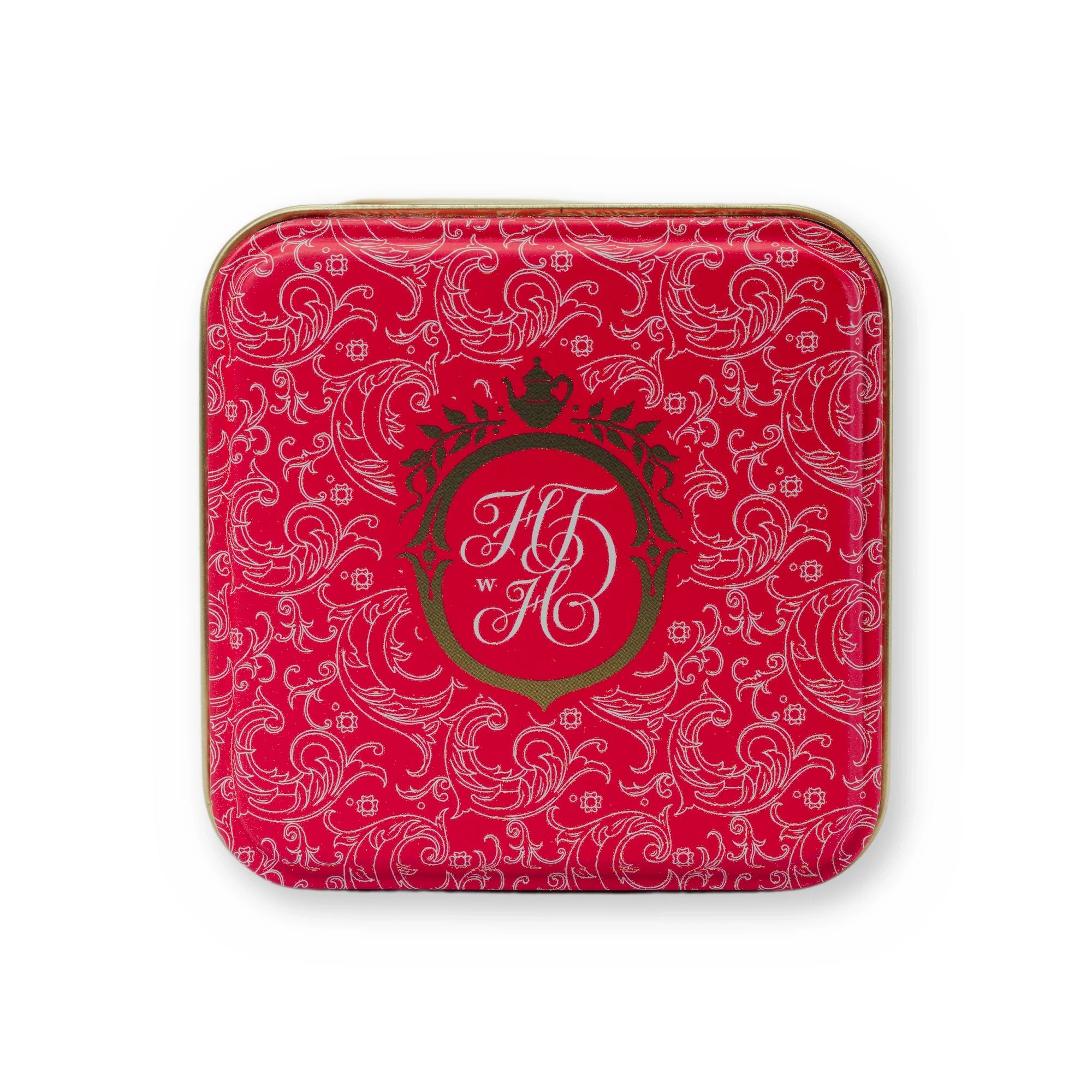 Christmas Tea fruity & festive fruit tisane, small tin, lid from above