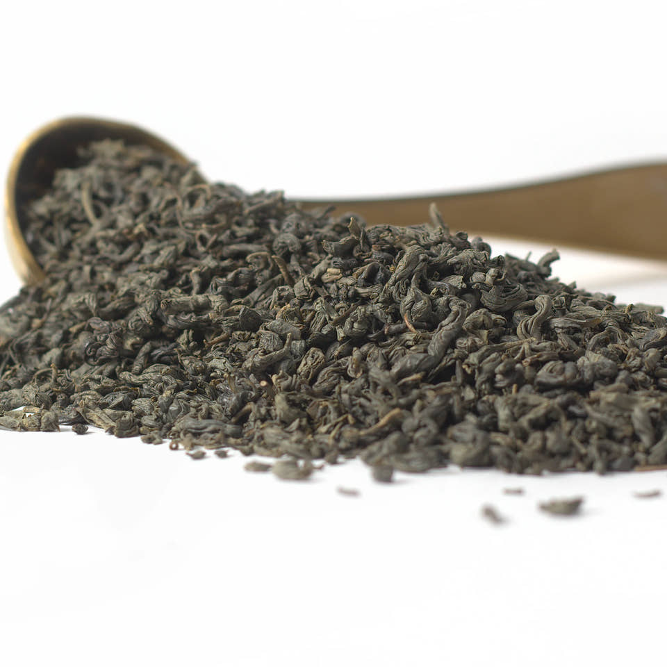 Chun Mee fruity & grassy green tea, loose leaf