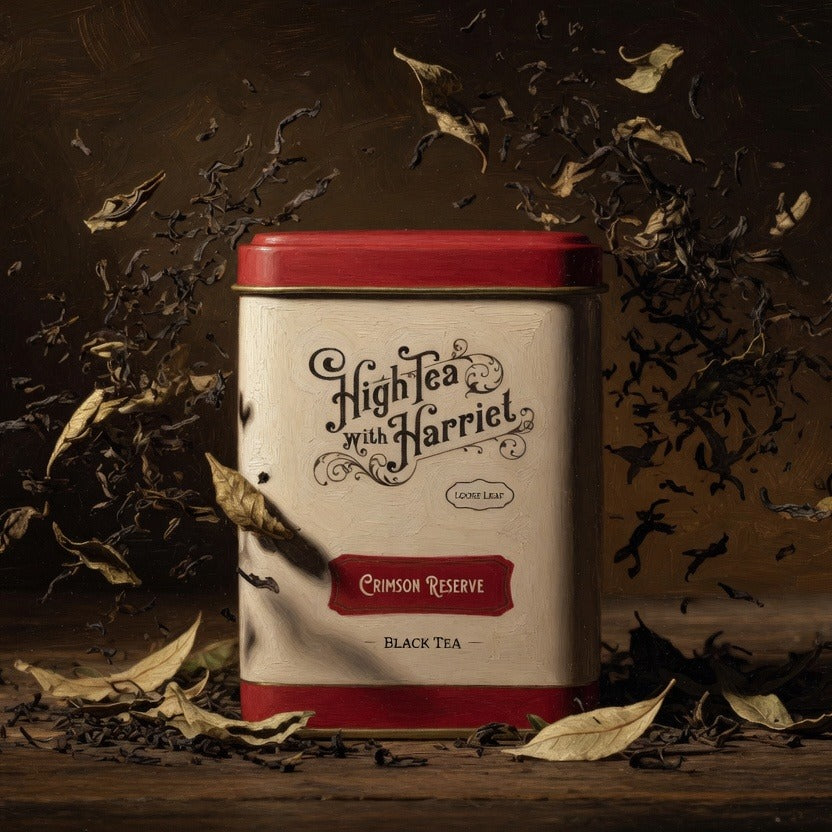 Crimson Reserve Small Tin - Dutch oil mood painting
