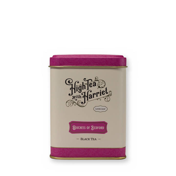 Duchess of Bedford floral & creamy black tea small tin