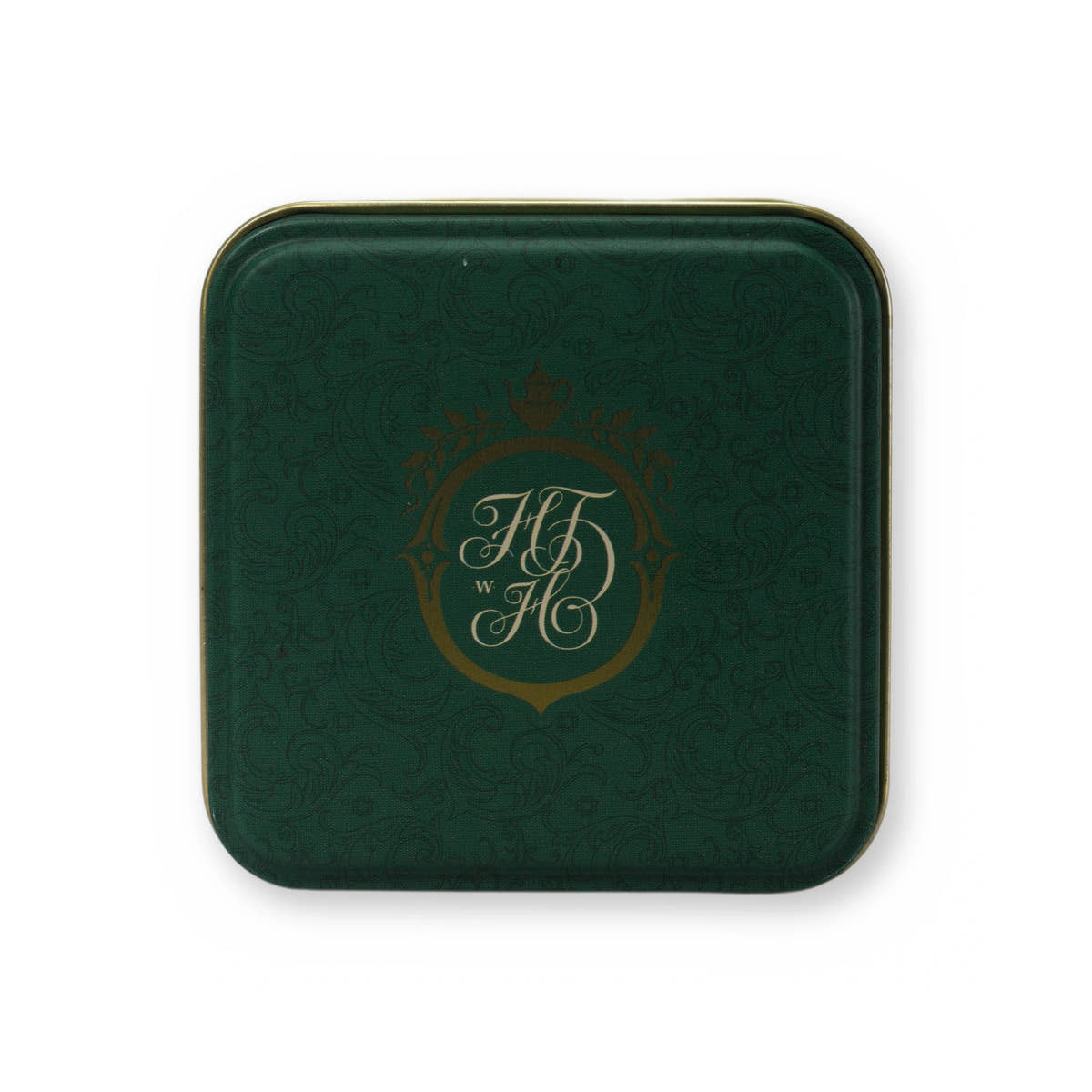 Empty Elevenses tin, small tin, lid
