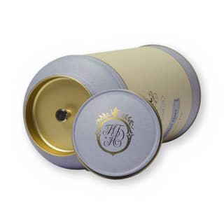 Empty French Earl Grey tin, large tin, lid