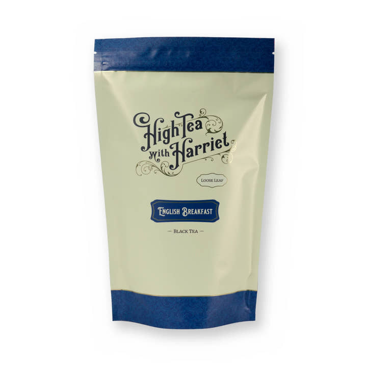 English Breakfast malty & smooth black tea, pouch, front
