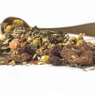 Fields of Gold chamomile & fruit herbal tea, loose leaf