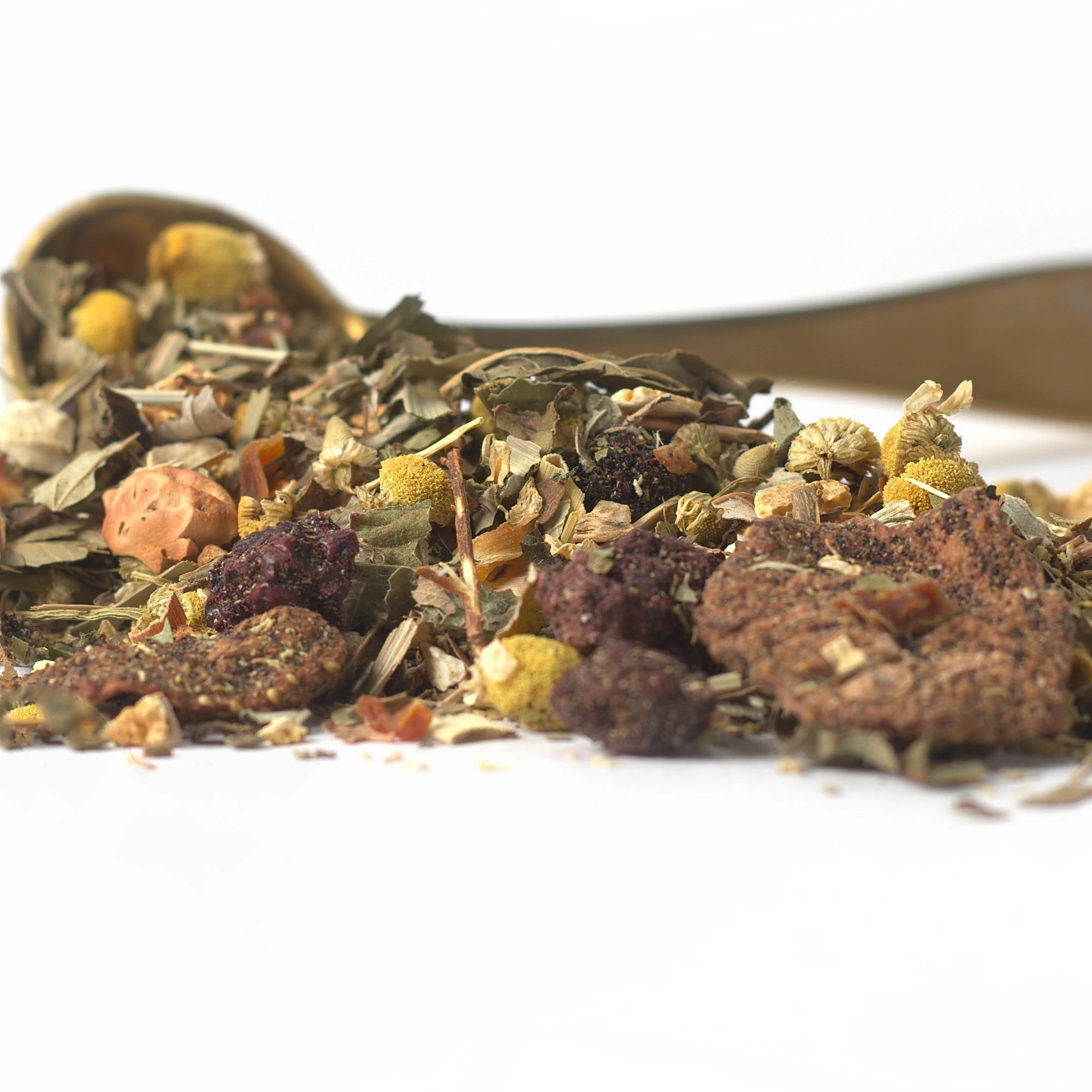 Fields of Gold chamomile & fruit herbal tea, loose leaf