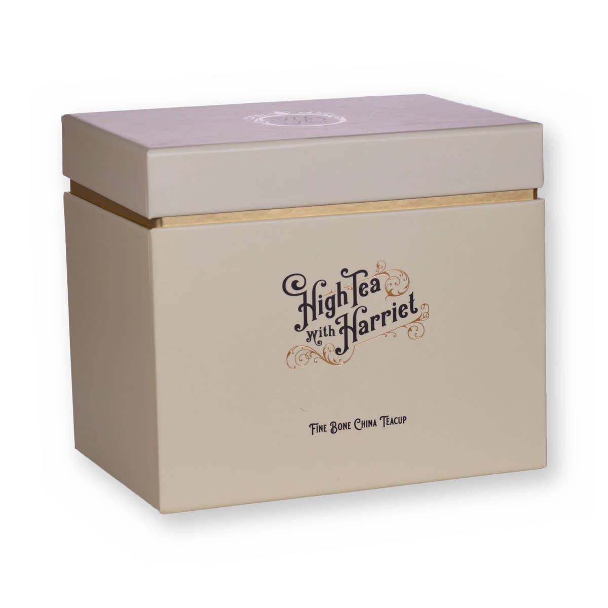 Fine bone china teacup gift box, High Tea with Harriet