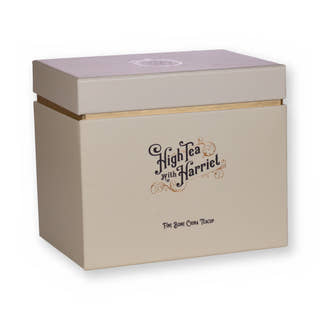 Fine bone china teacup gift box, High Tea with Harriet