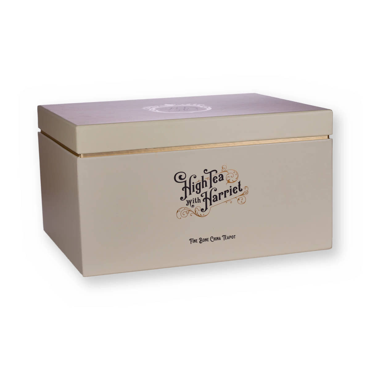 Fine bone china teapot gift box, High Tea with Harriet