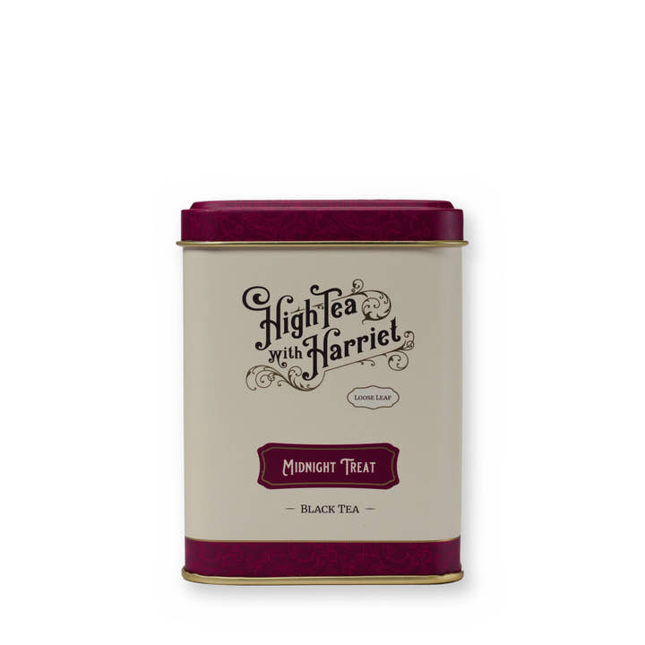 Midnight Treat white chocolate & strawberry black tea small tin