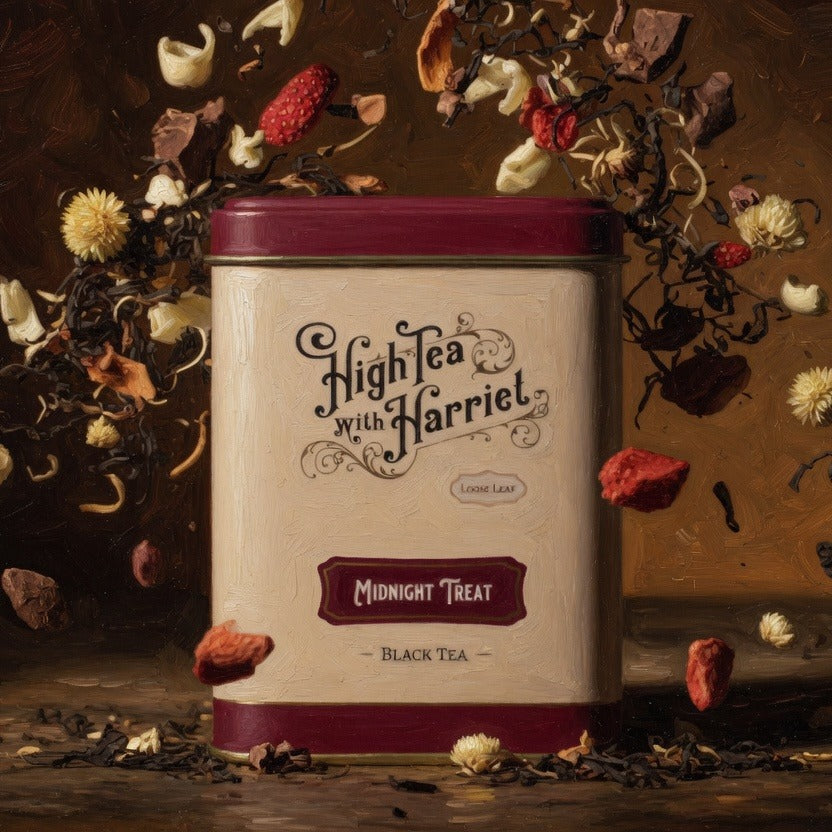 Midnight Treat Small Tin - Dutch oil mood painting