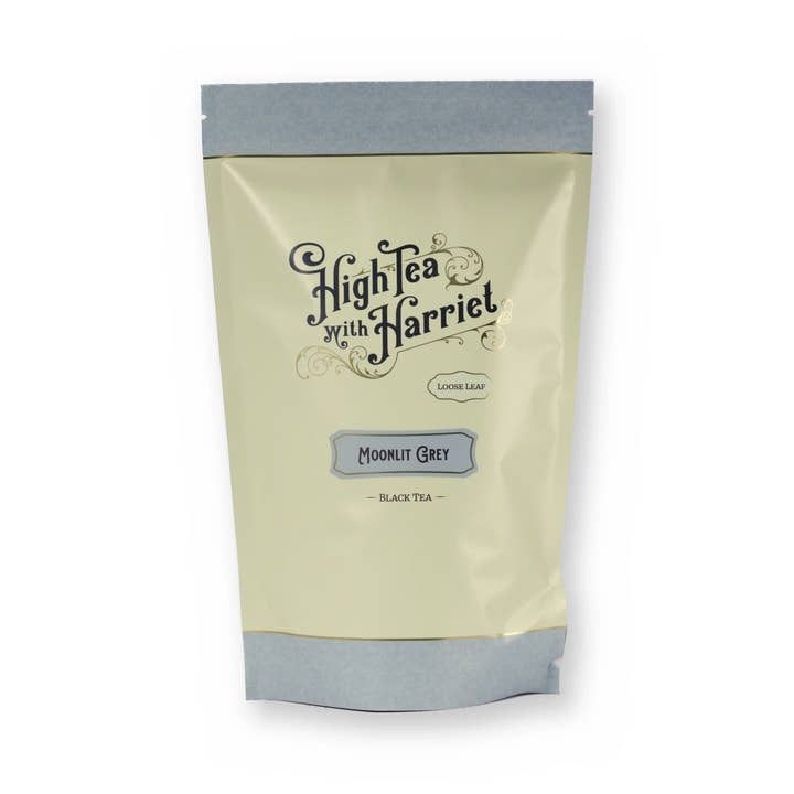 Moonlit Grey earl grey cream black tea, pouch, front