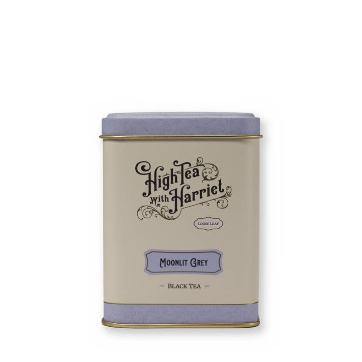 Moonlit Grey earl grey cream black tea small tin