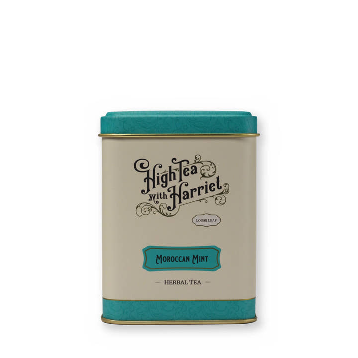 Moroccan Mint mint & florals herbal tea small tin