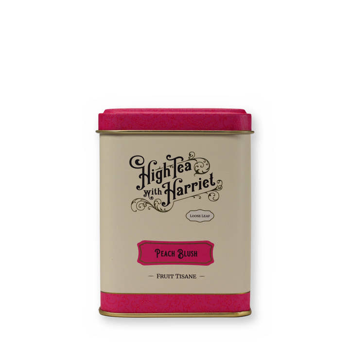 Peach Blush peach & hibiscus fruit tisane small tin