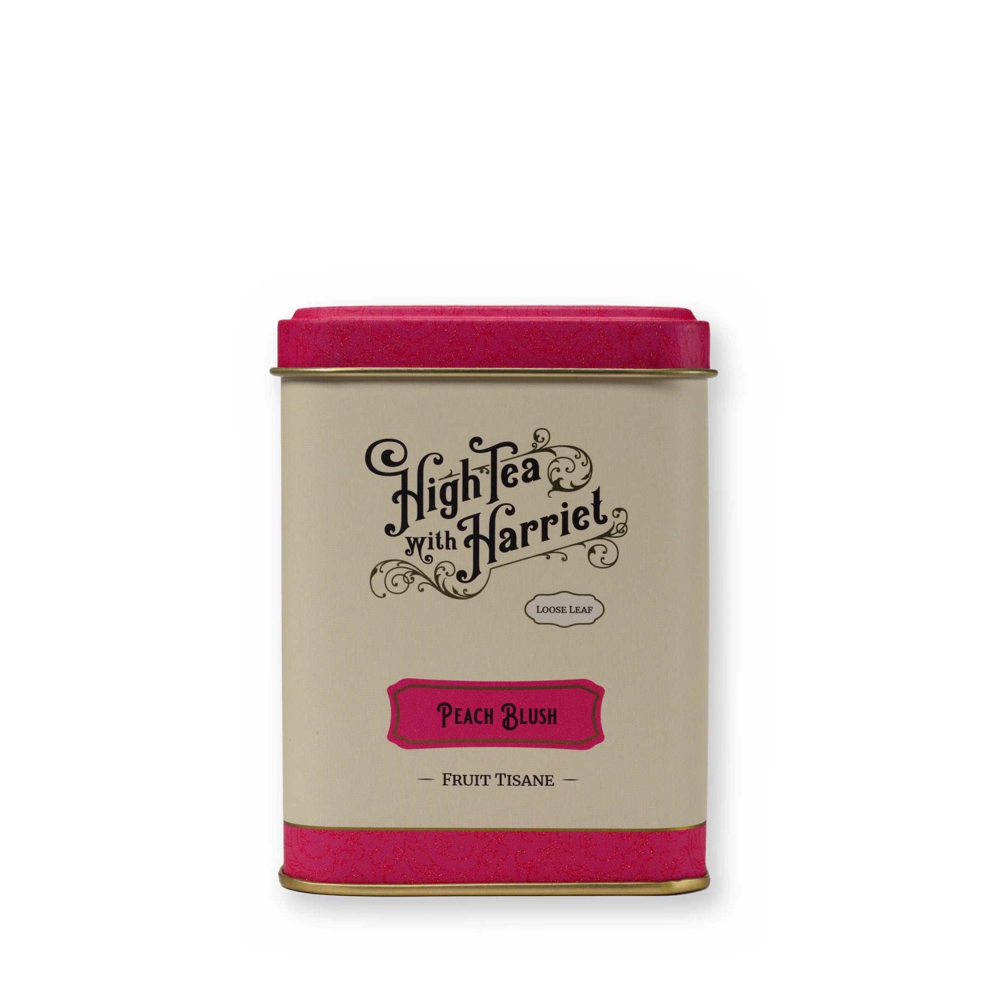 Peach Blush peach & hibiscus fruit tisane small tin