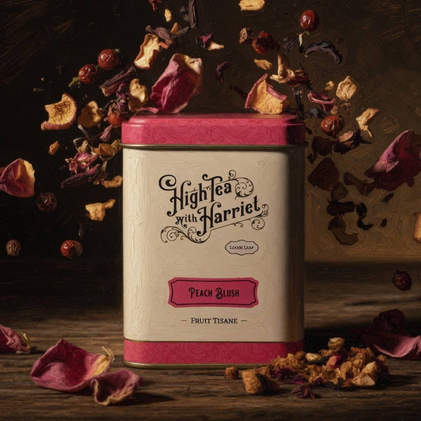 Peach Blush Small Tin - Dutch oil mood painting