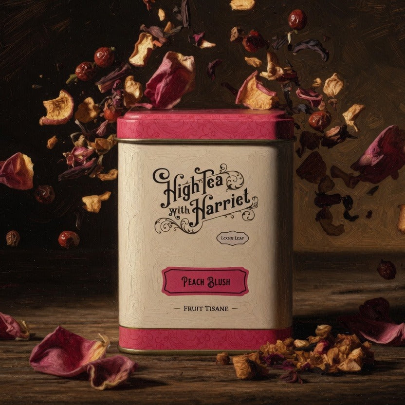 Peach Blush Small Tin - Dutch oil mood painting