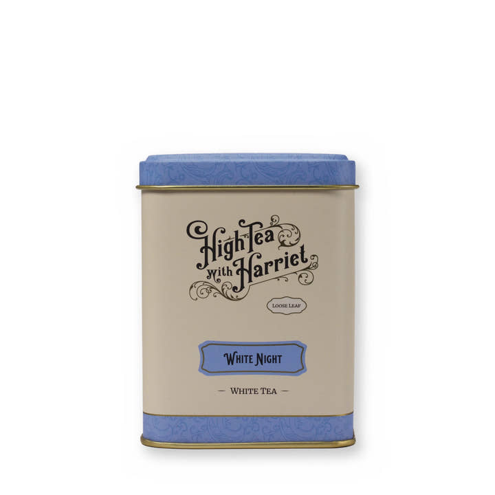 White Night mirabelle fruit white tea small tin