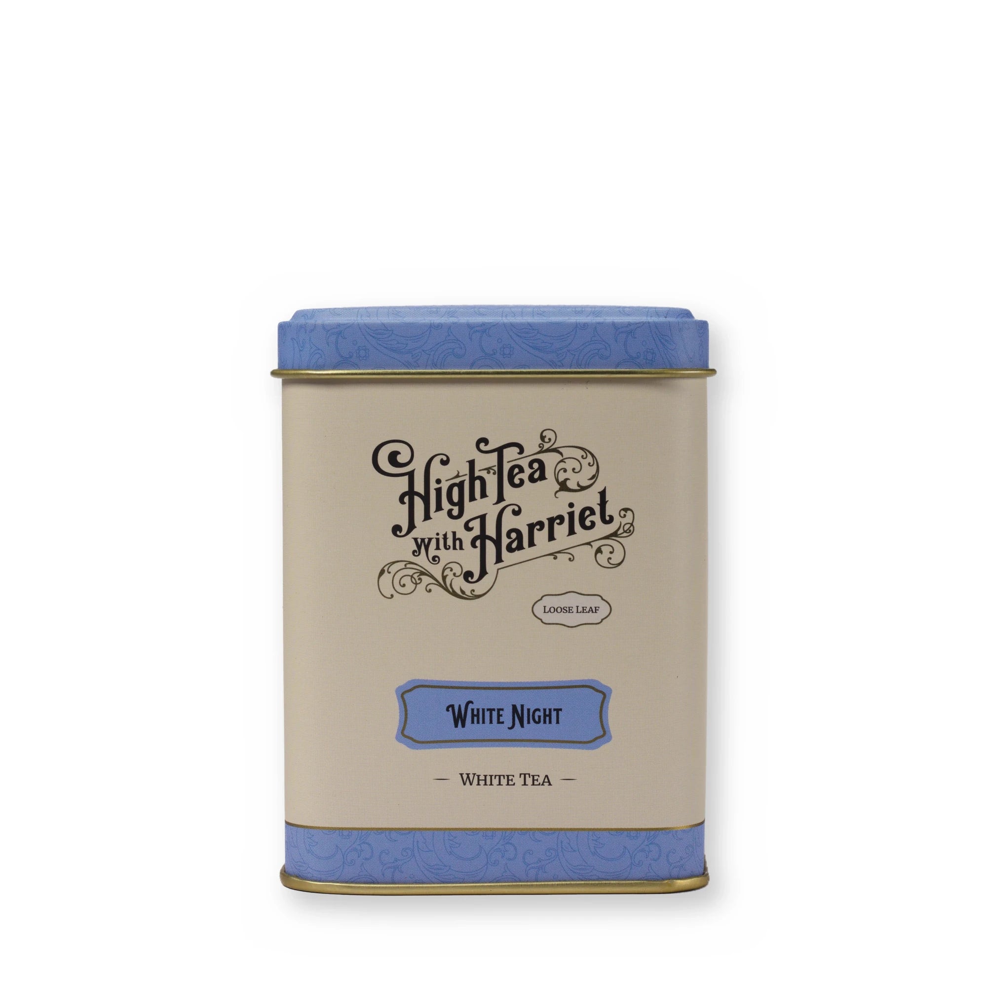 White Night mirabelle fruit white tea small tin