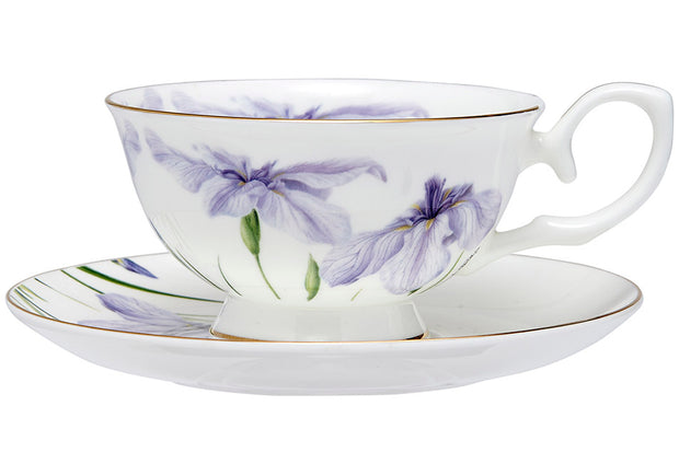Floral Symphony Teacup & Saucer
