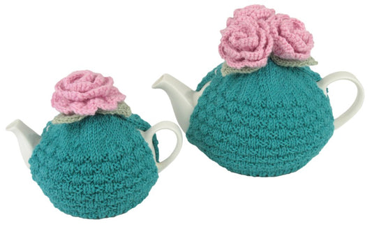 'Anne Hathaway's Cottage' - Sea Green & Pink Roses